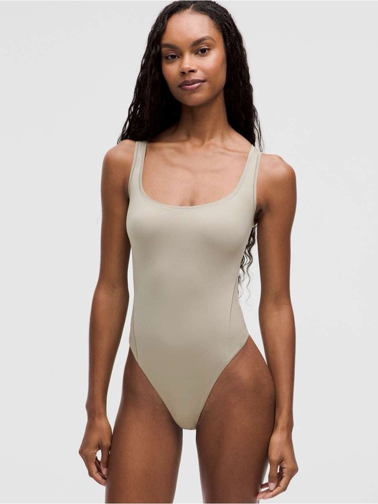 lululemon athletica Tops - Lululemon Wundermost Ultra-Soft Nulu Square-Neck Sleeveless Bodysuit